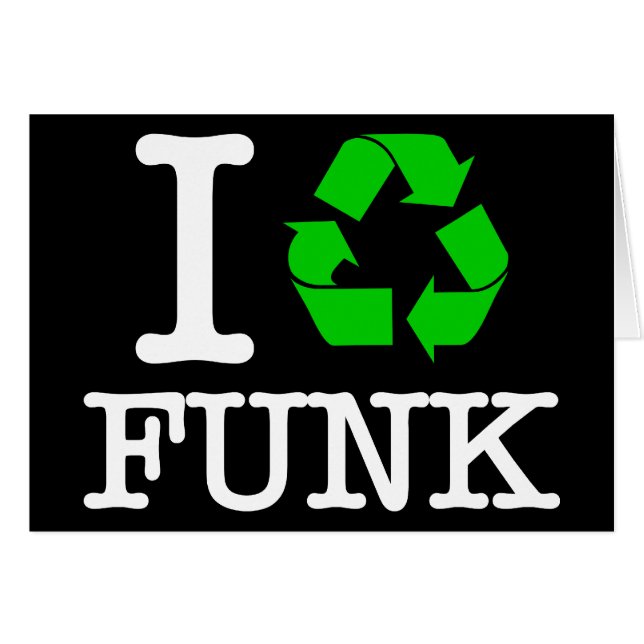 Ik Recyclen Funk (Voorkant Horizontaal)