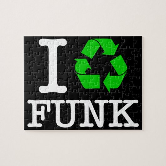 Ik Recyclen Funk Legpuzzel (Horizontaal)