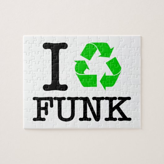 Ik Recyclen Funk Legpuzzel (Horizontaal)