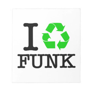 Ik Recyclen Funk Notitieblok