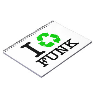 Ik Recyclen Funk Notitieboek