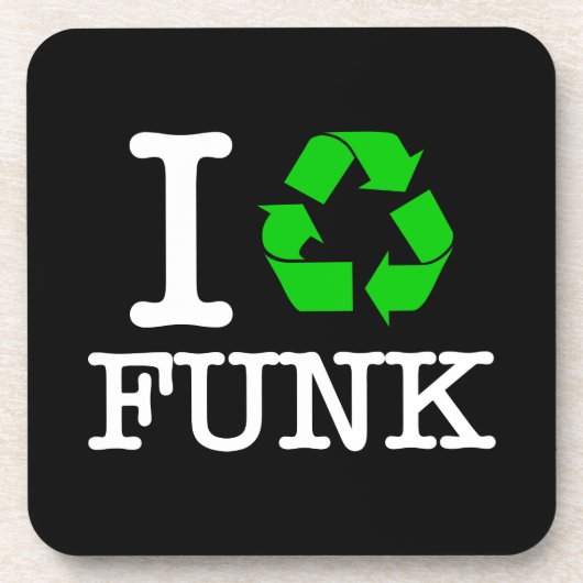 Ik Recyclen Funk Onderzetter (Voorkant)