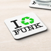 Ik Recyclen Funk Onderzetter (Linkerzijde)