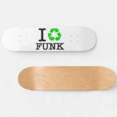 Ik Recyclen Funk Persoonlijk Skateboard (Horizontaal)