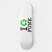 Ik Recyclen Funk Persoonlijk Skateboard (Voorkant)