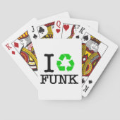 Ik Recyclen Funk Pokerkaarten (Achterkant)