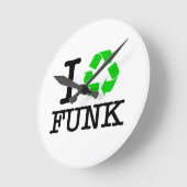Ik Recyclen Funk Ronde Klok (Hoek)