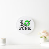 Ik Recyclen Funk Ronde Klok (Huis)