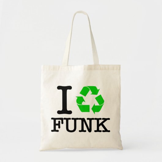Ik Recyclen Funk Tote Bag (Voorkant)