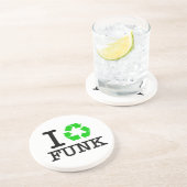 Ik Recyclen Funk Zandsteen Onderzetter (Zijkant)