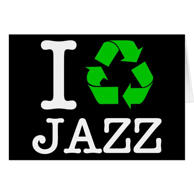 Ik Recyclen Jazz (Voorkant Horizontaal)