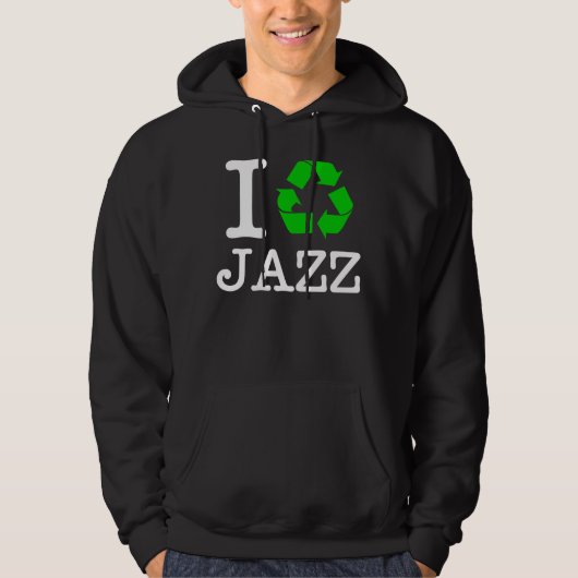 Ik Recyclen Jazz Hoodie (Voorkant)