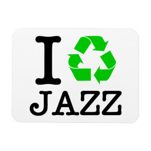 Ik Recyclen Jazz Magneet