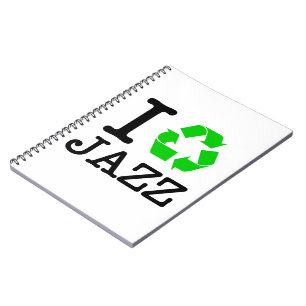 Ik Recyclen Jazz Notitieboek