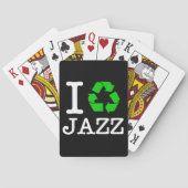 Ik Recyclen Jazz Pokerkaarten (Achterkant)