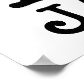 Ik Recyclen Jazz Poster (Hoek)