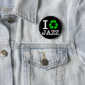 Ik Recyclen Jazz Ronde Button 5,7 Cm (In situ)