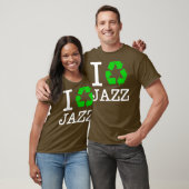 Ik Recyclen Jazz T-shirt (Unisex)