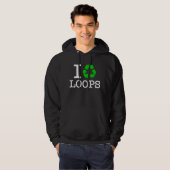 Ik Recyclen Loops Hoodie (Voorkant volledig)