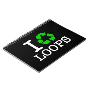 Ik Recyclen Loops Notitieboek