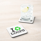Ik Recyclen Loops Onderzetter (Rechterzijde)