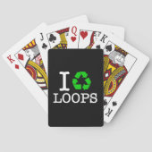 Ik Recyclen Loops Pokerkaarten (Achterkant)