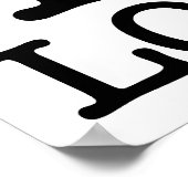 Ik Recyclen Loops Poster (Hoek)