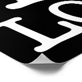 Ik Recyclen Loops Poster (Hoek)