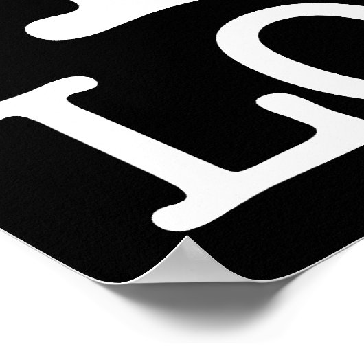 Ik Recyclen Loops Poster (Hoek)