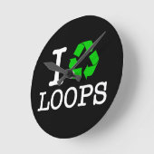 Ik Recyclen Loops Ronde Klok (Hoek)