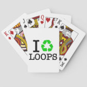 Ik Recyclen Loops Speelkaarten (Achterkant)