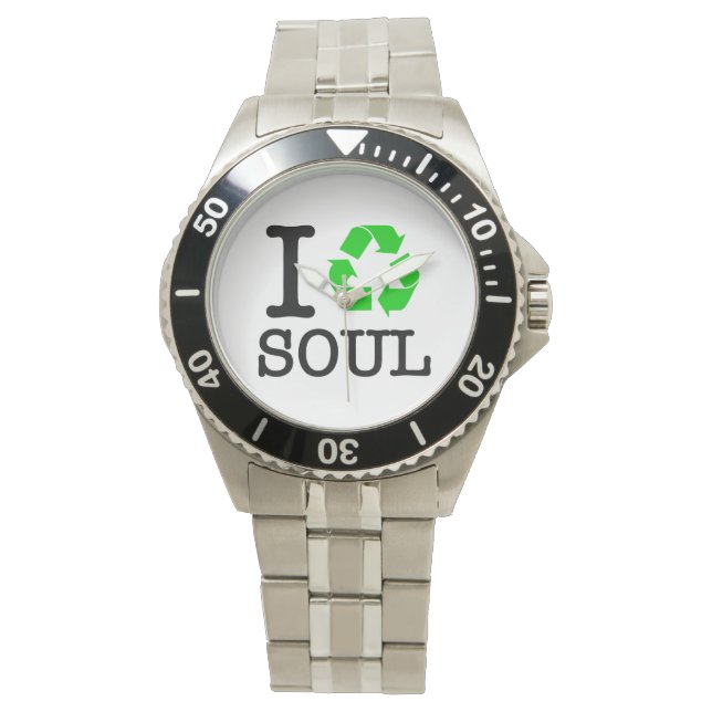 Ik Recyclen Soul Horloge (Voorkant)