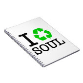 Ik Recyclen Soul Notitieboek (Rechterzijde)