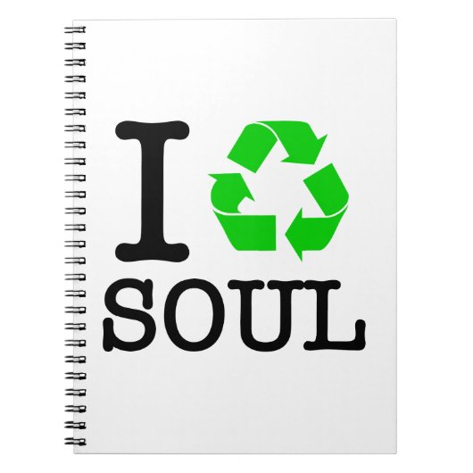 Ik Recyclen Soul Notitieboek (Voorkant)
