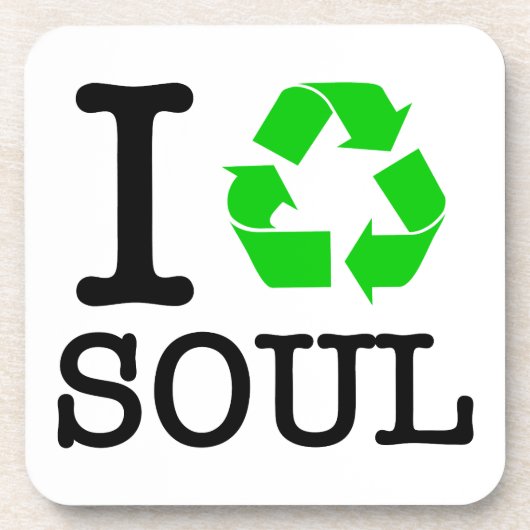 Ik Recyclen Soul Onderzetter (Voorkant)
