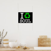 Ik Recyclen Soul Poster (Keuken)