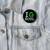 Ik Recyclen Soul Ronde Button 5,7 Cm (In situ)