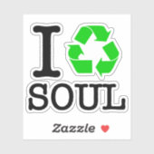 Ik Recyclen Soul Sticker (Vel)