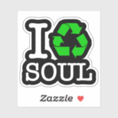 Ik Recyclen Soul Sticker (Vel)