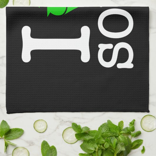 Ik Recyclen Soul Theedoek (Gevouwen)