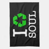 Ik Recyclen Soul Theedoek (Verticaal)