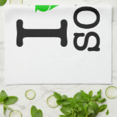 Ik Recyclen Soul Theedoek (Gevouwen)