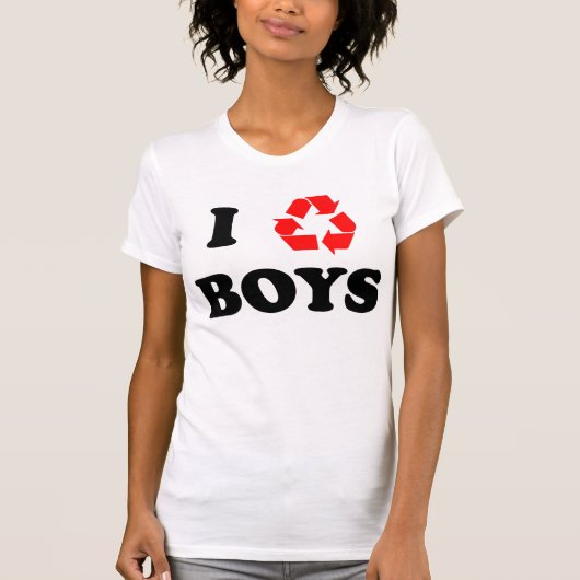 Ik Recyclen T-shirt van Boys (Voorkant)