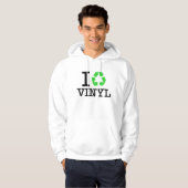 Ik Recyclen vinyl Hoodie (Voorkant volledig)