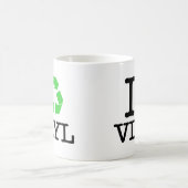 Ik Recyclen vinyl Koffiemok (Center)