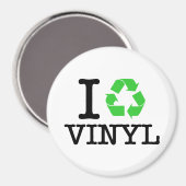 Ik Recyclen vinyl Magneet (Voorkant / Achterkant)