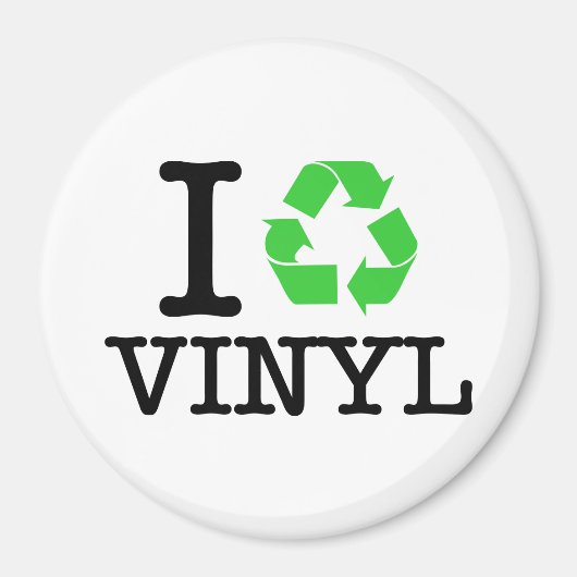 Ik Recyclen vinyl Magneet (Voorkant)