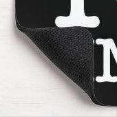 Ik Recyclen vinyl Muismat (Hoek)