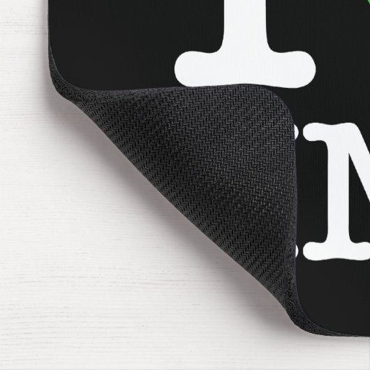 Ik Recyclen vinyl Muismat (Hoek)