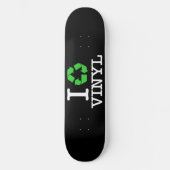 Ik Recyclen vinyl Persoonlijk Skateboard (Voorkant)